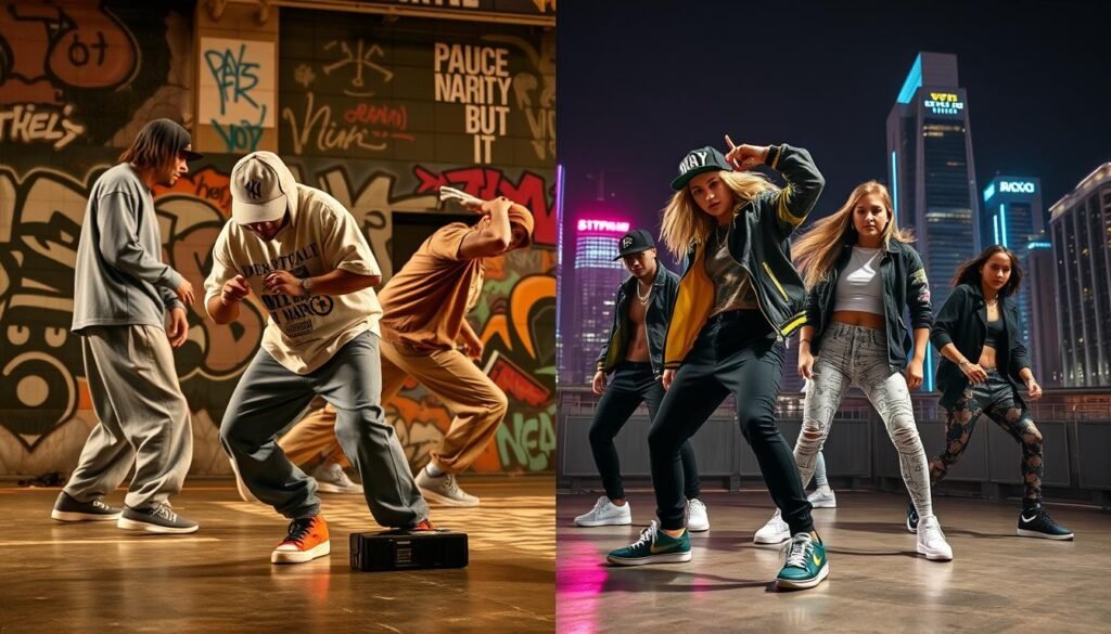 old school vs new school hip hop dance