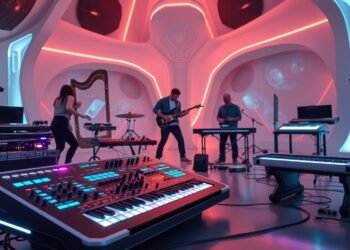 Who created new musical instruments?