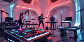 Who created new musical instruments?