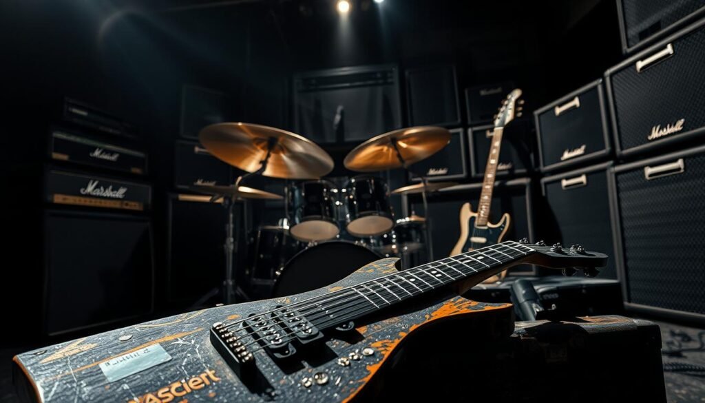 Instrumentation in metal